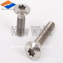 Titanium torx head bolt